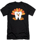 Thanksgiving Tooth Turkey Dentist Dental for Men Studi Alex T-Shirt
