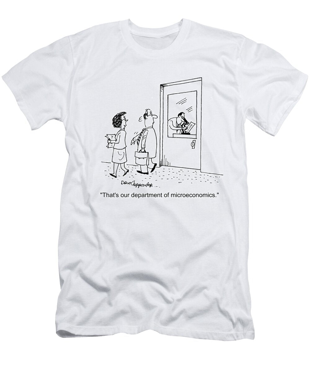 Thats Our Department of Microeconomics Dave Carpenter T-Shirt