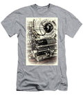 The Adding Machine Pinwheel Calculator 3 Artistic Paul Ward T-Shirt