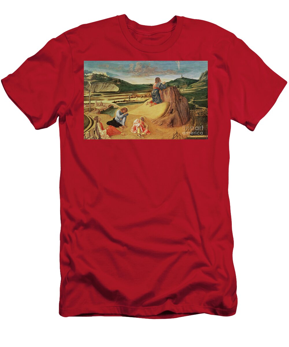 The Agony in the Garden C1465 Giovanni Bellini T-Shirt