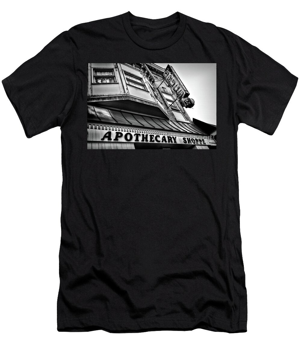 The Apothecary Shoppe Black and White Paul Ward T-Shirt