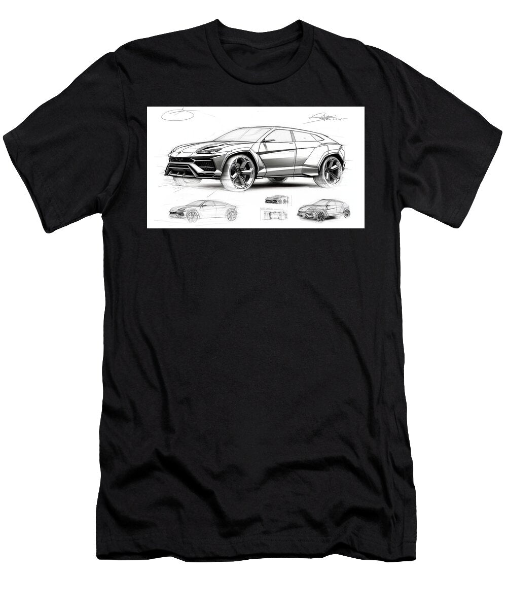 The Art of Lamborghinis High Performance Suv Frederick Vellani T-Shirt