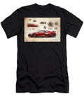 The Audi R8 Gt Renaissance Codex Frederick Vellani T-Shirt