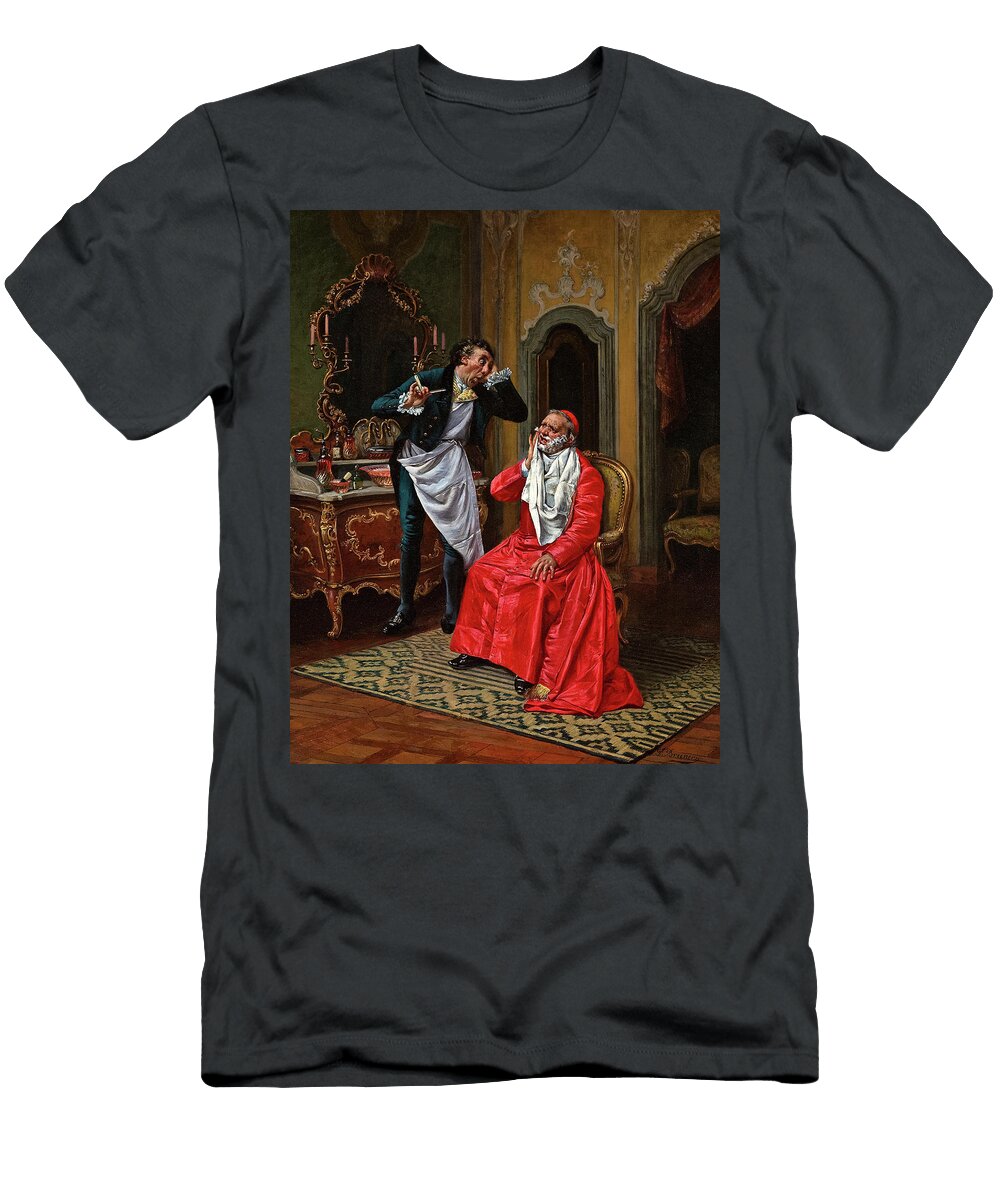 The Awkward Barber 1849 1926 Francois Brunery T-Shirt