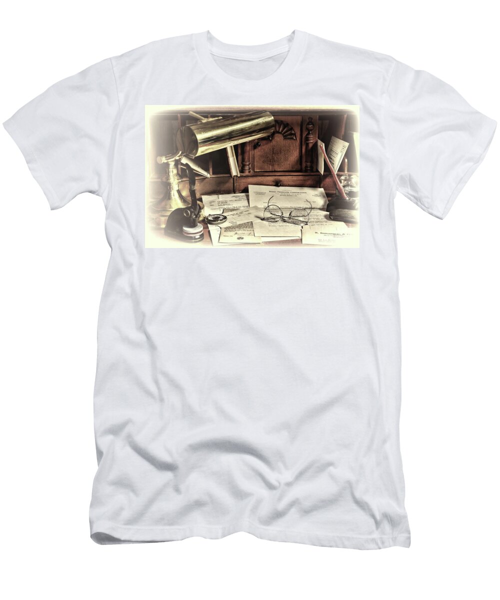 The Bankers Desk Artistic Paul Ward T-Shirt