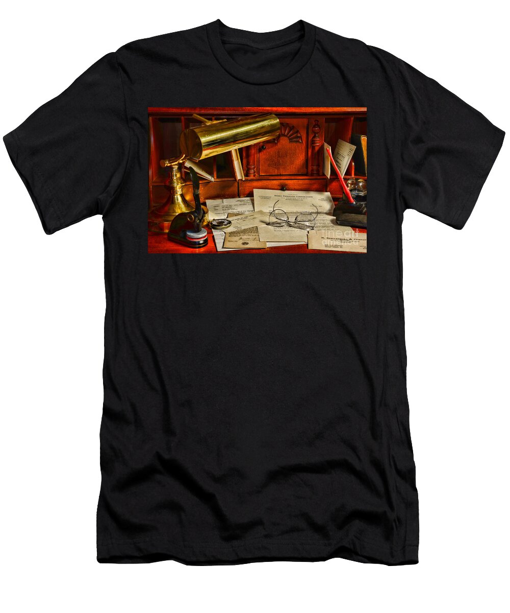 The Bankers Desk Paul Ward T-Shirt