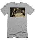 The Bankers Desk Retro Sepia Paul Ward T-Shirt