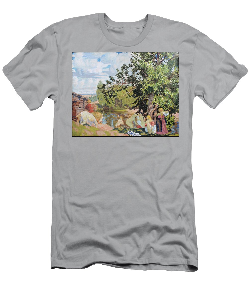 The Bath 1910 Boris Kustodiev T-Shirt