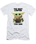 The Best Lawyer You Are Cute Baby Alien Funny Gift for Coworker Present Gag Office Joke Sci Fi Fan Funnygiftscreation T-Shirt
