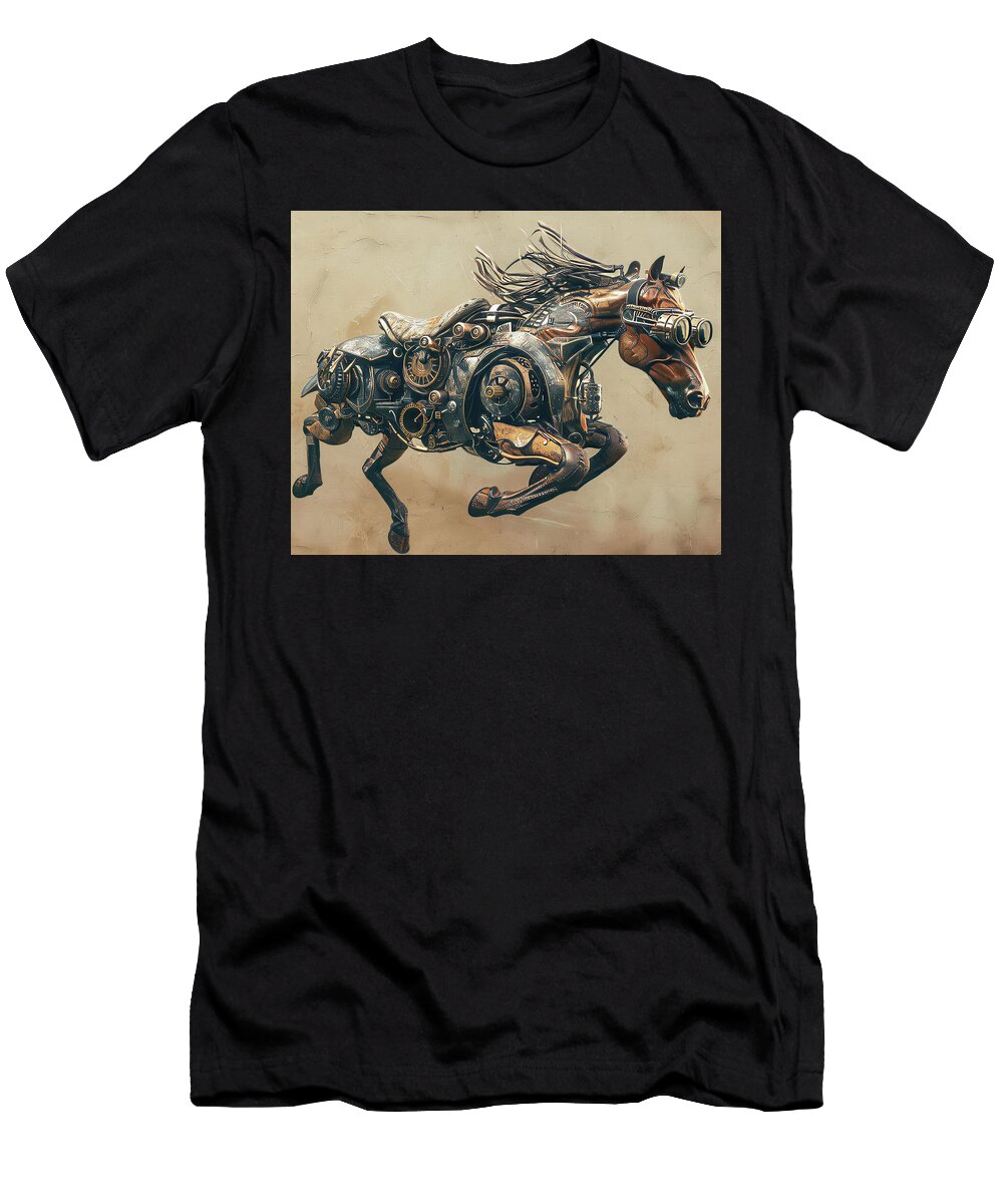 The Bionic Fastest Stallion Leslie Reagan T-Shirt