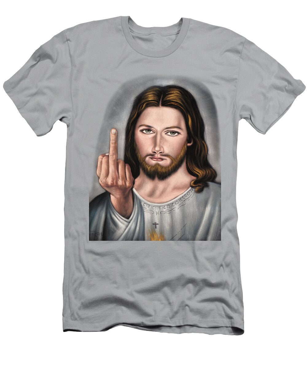 The Bird of Christ Oil on Velvet By Jorge Torrones Version 23 Jorge Terrones T-Shirt