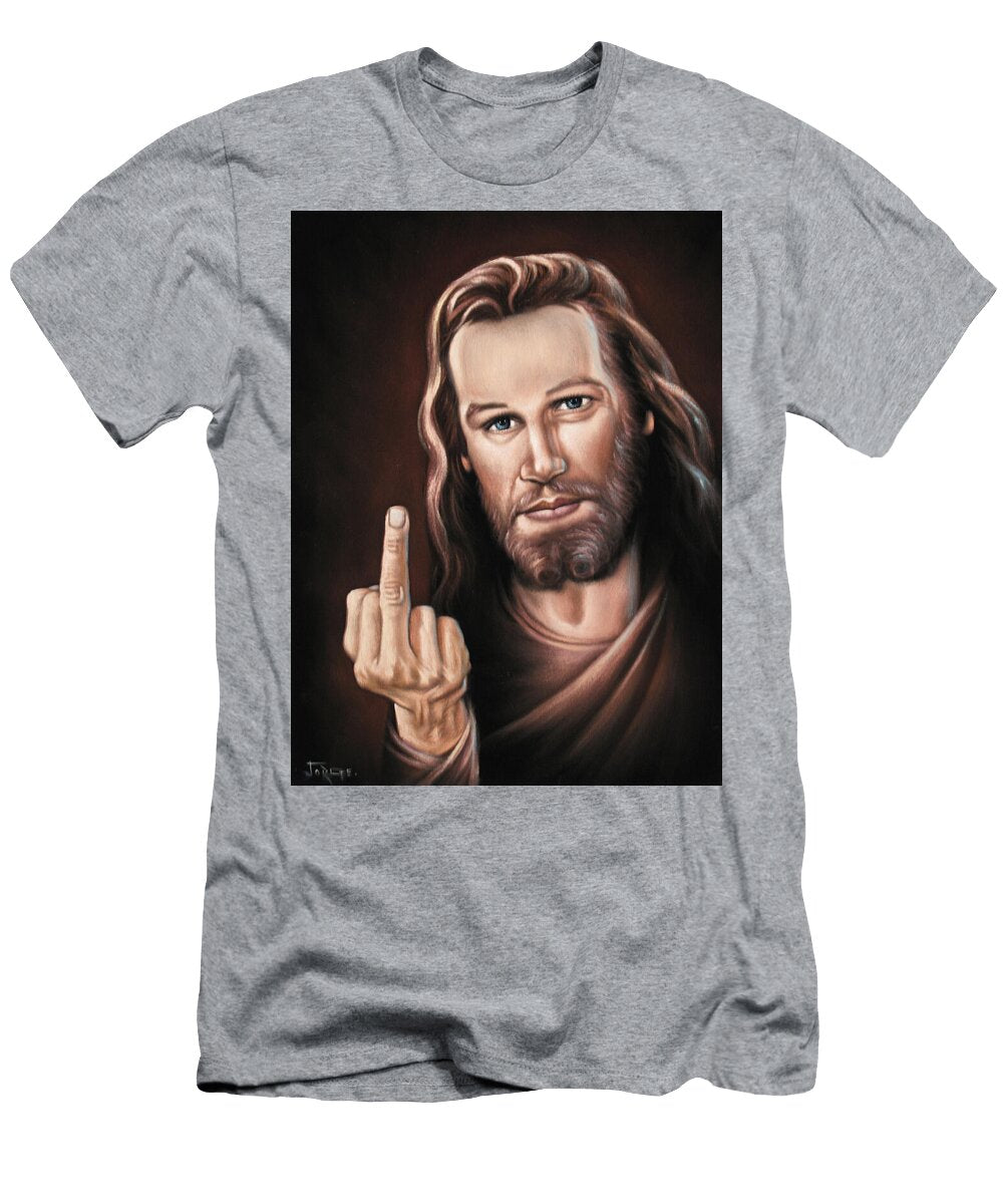 The Bird of Christ Oil on Velvet By Jorge Torrones Version 27 Jorge Terrones T-Shirt