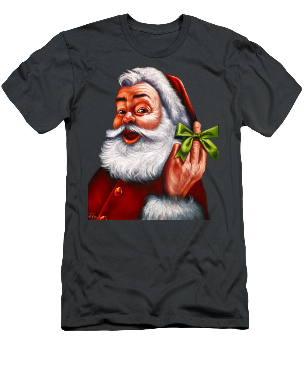 The Bird of Santa Oil on Velvet By Jorge Torrones Version 2 Jorge Terrones T-Shirt
