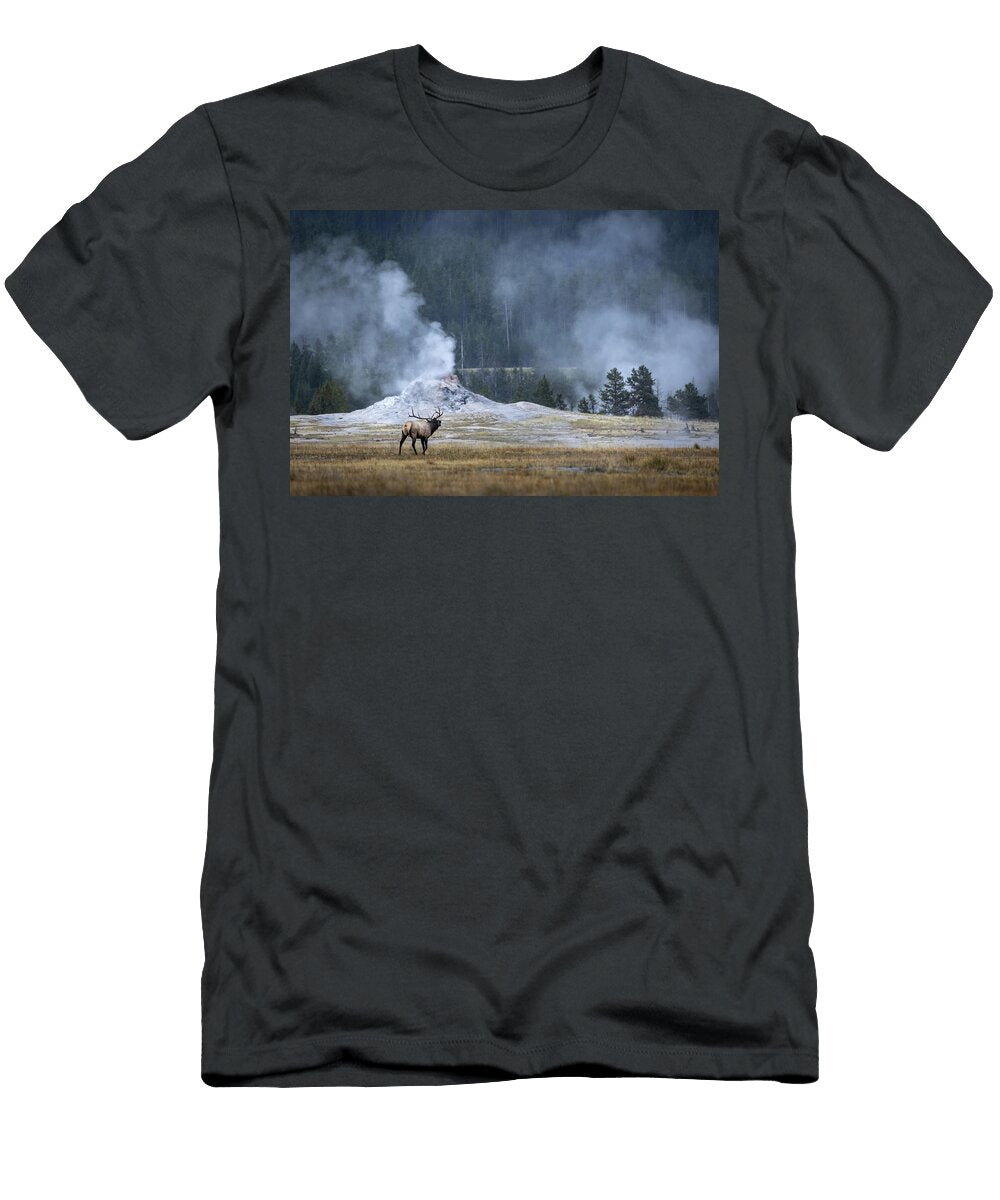 The Bugling Geyser Julie Argyle T-Shirt