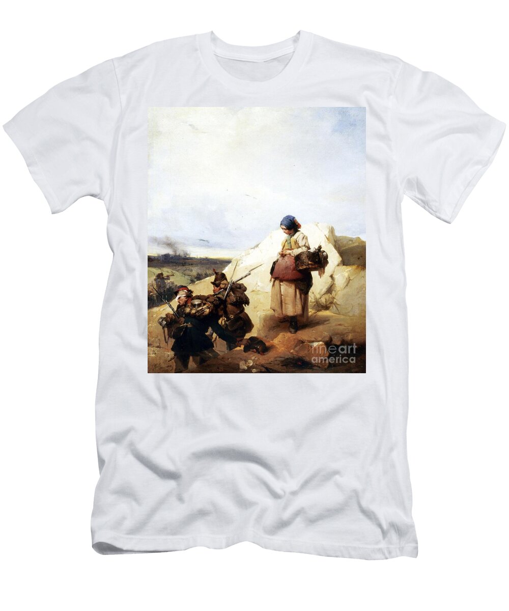 The Cantiniere 1852 Domenico Induno T-Shirt