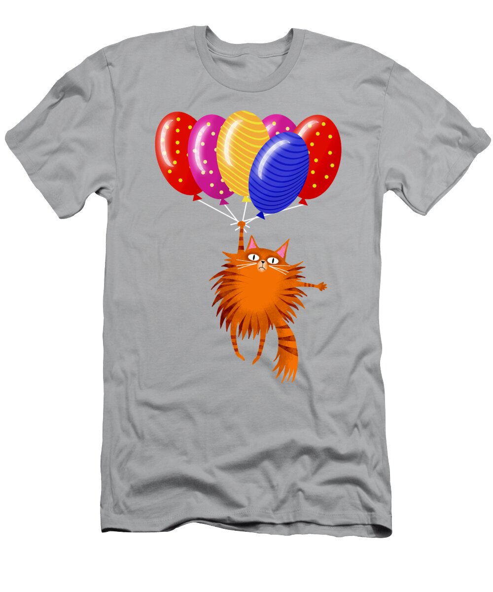 The Cat Balloonist Andrew Hitchen T-Shirt