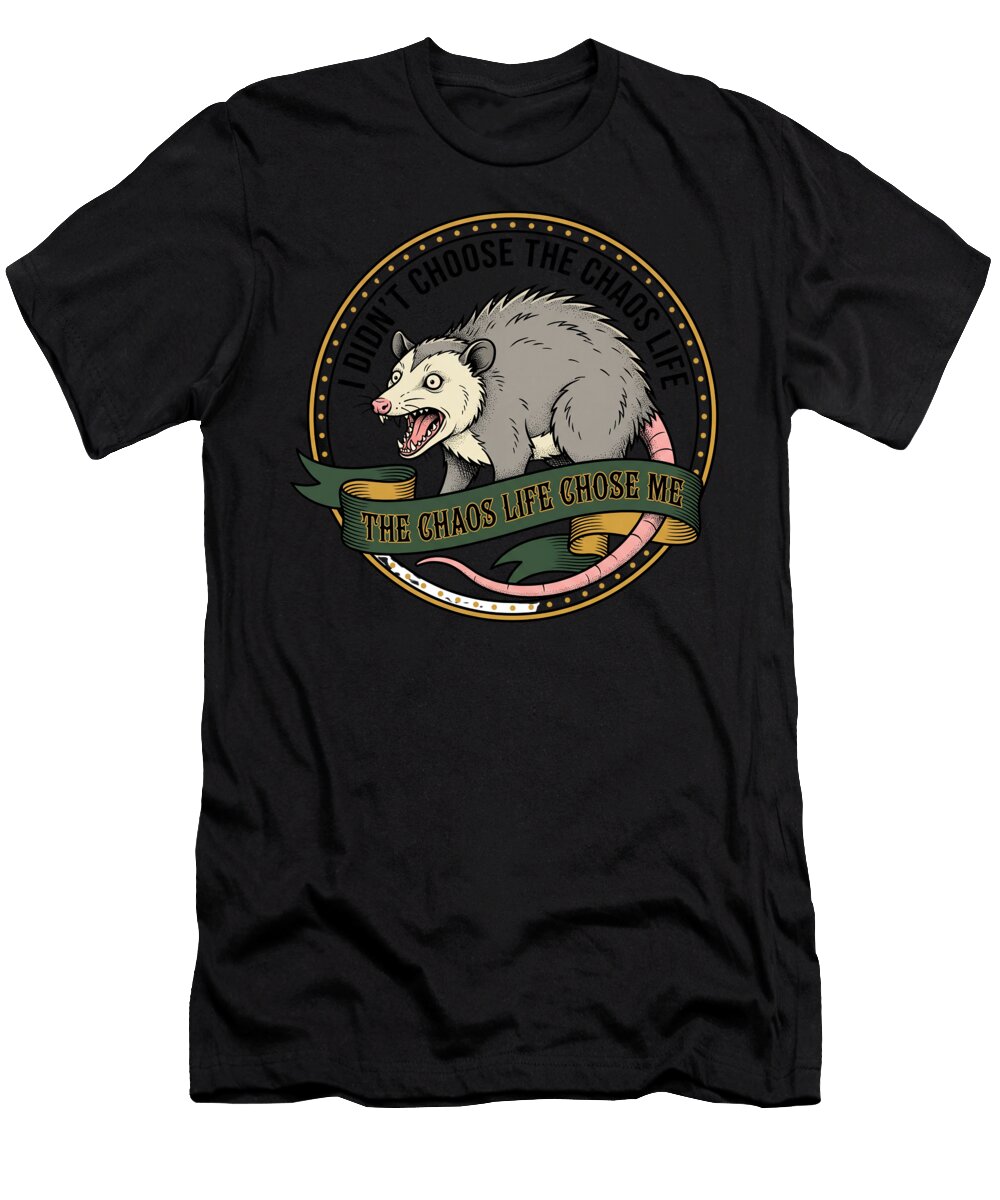 The Chaos Life Chose Me Vintage Style T-Shirt