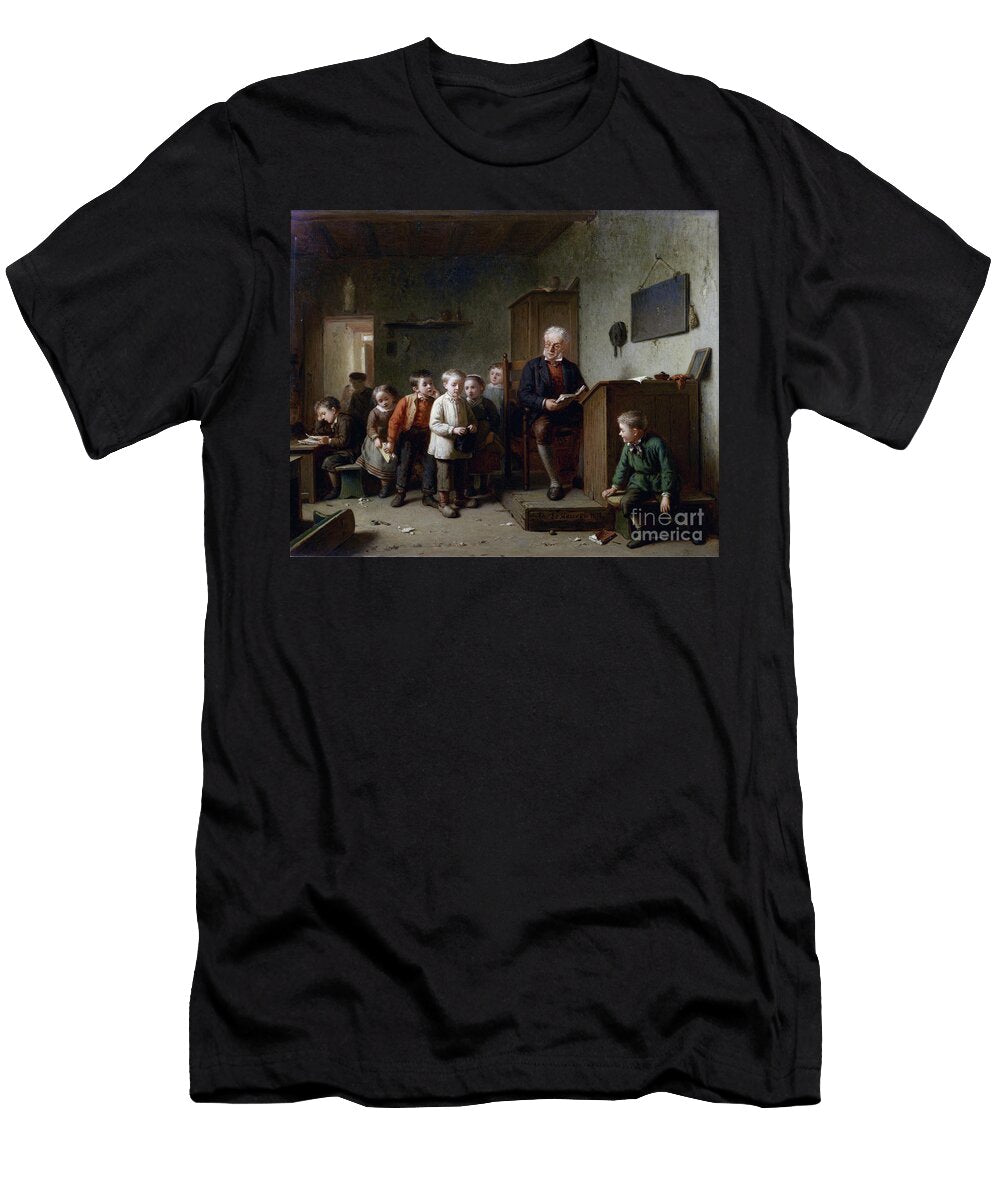 The Classroom the Classroom 1872 Theodore Bernard De Heuvel T-Shirt