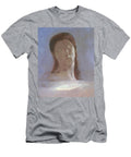The Closed Eyes 1890 Oil on Paper Odilon Redon T-Shirt
