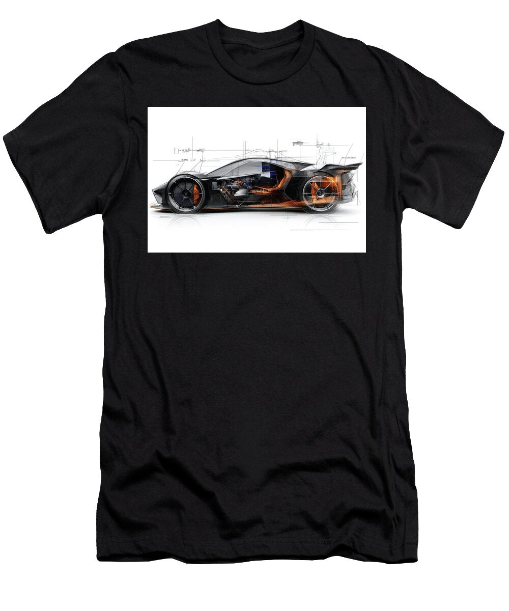 The Czinger 21c Motion Codex Frederick Vellani T-Shirt