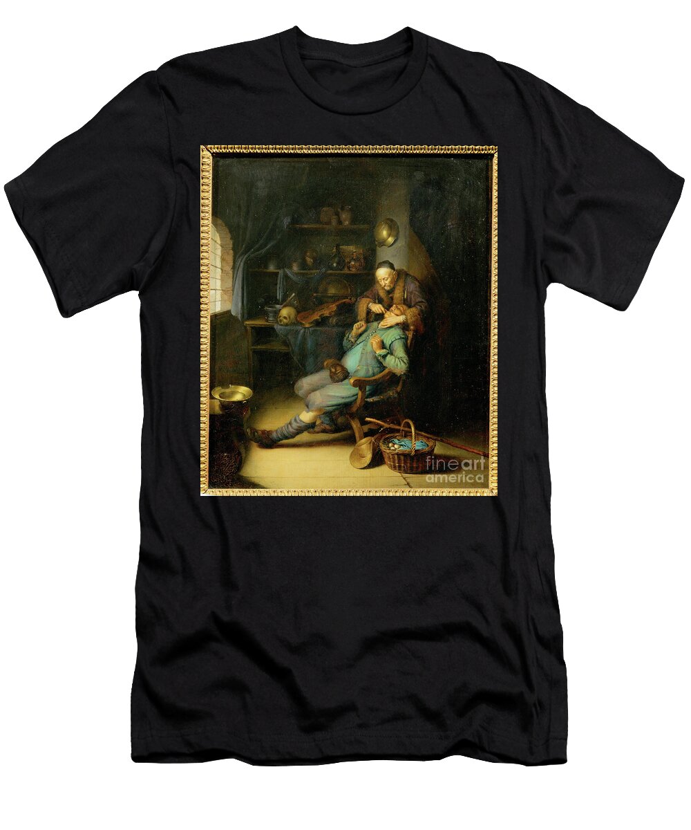 The Dentist Gerrit or Gerard Dou T-Shirt