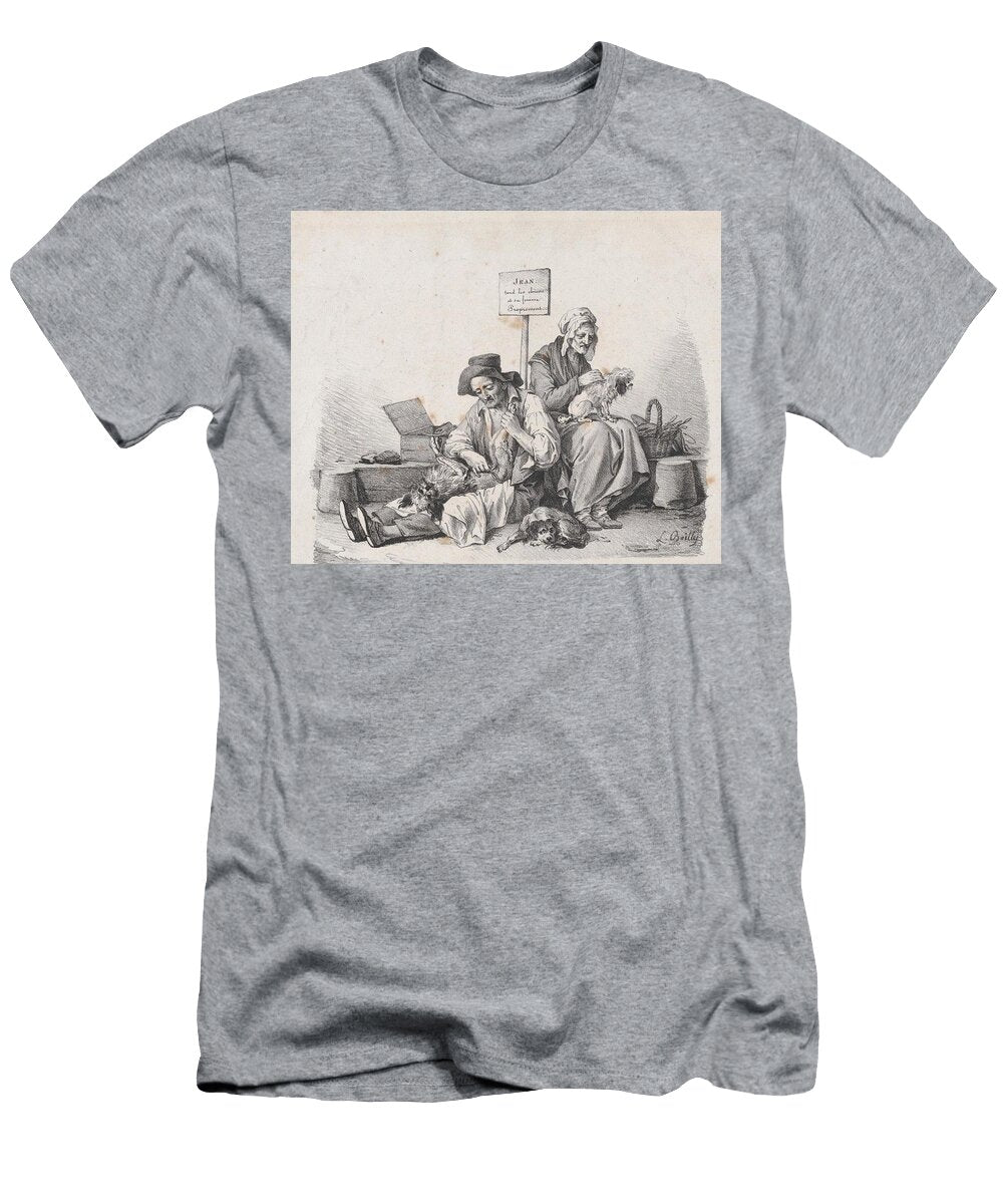 The Dog Shearer Louis Leopold Boilly French T-Shirt