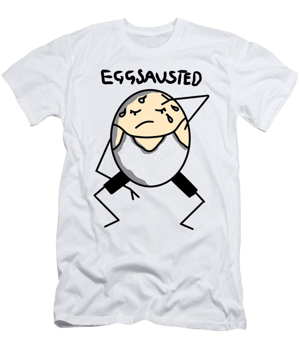 The Eggsausted Egg Ada Ide T-Shirt