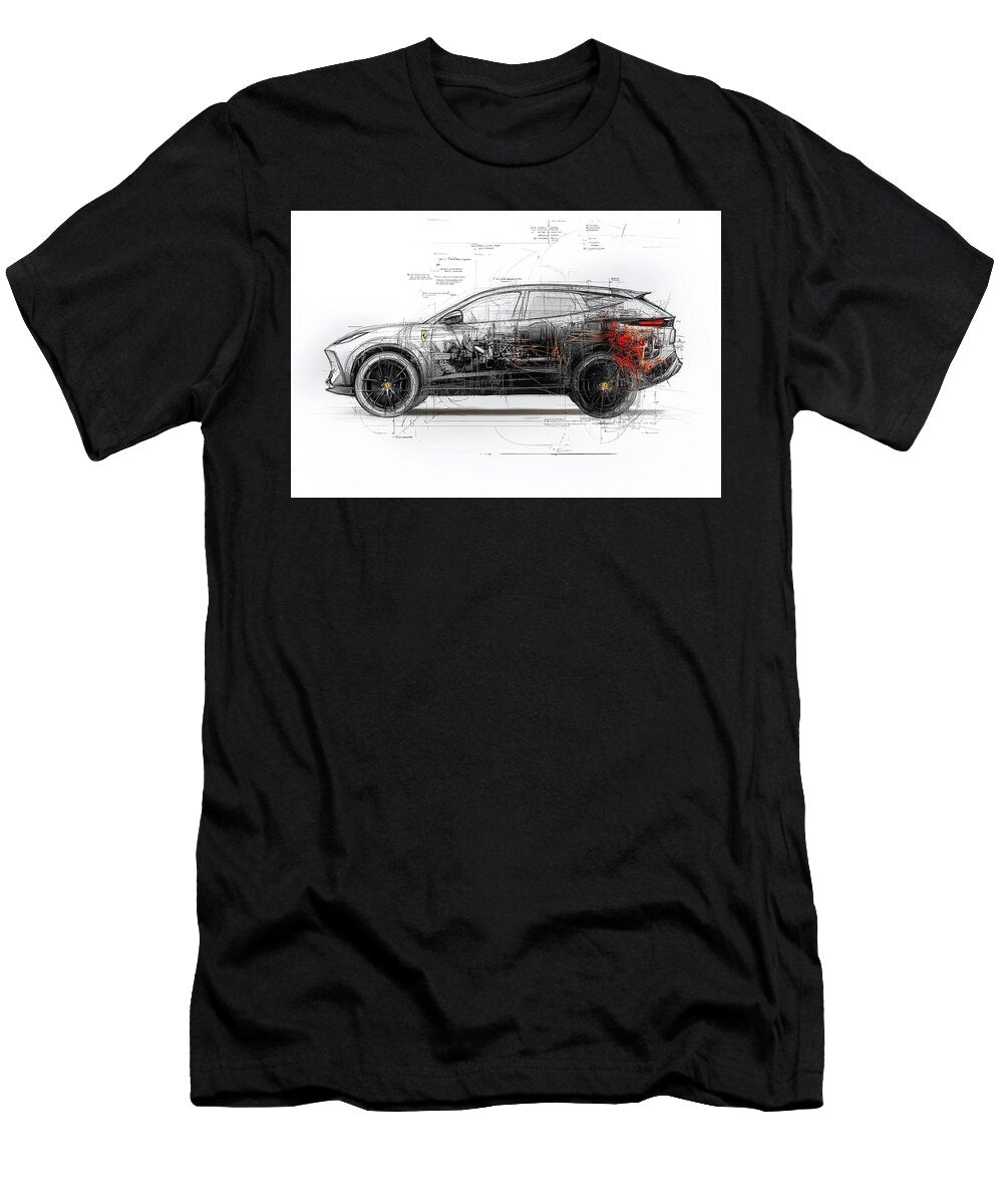 The Engineering of a Performance Suv Frederick Vellani T-Shirt