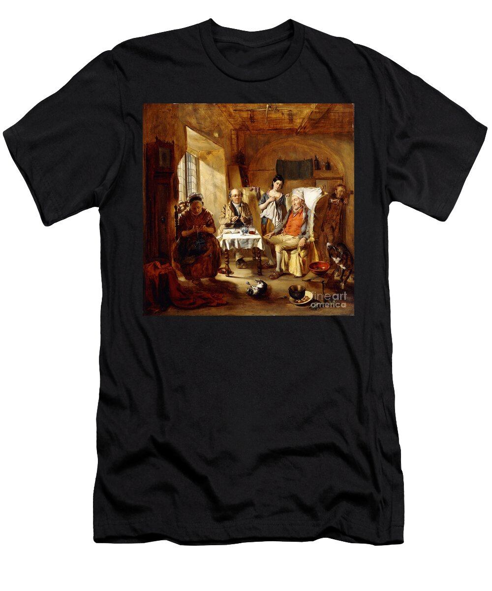 The Family Lawyer 1857 William Powell Frith T-Shirt