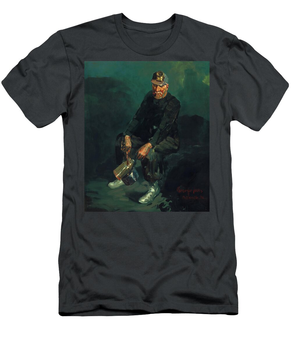 The Fire Boss Miner George Luks T-Shirt