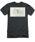 The First Daimler Motor Cycle Ap4 Historic Illustrations T-Shirt