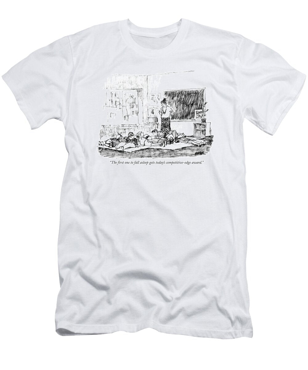 The First One to Fall Asleep Gets Todays Robert Weber T-Shirt