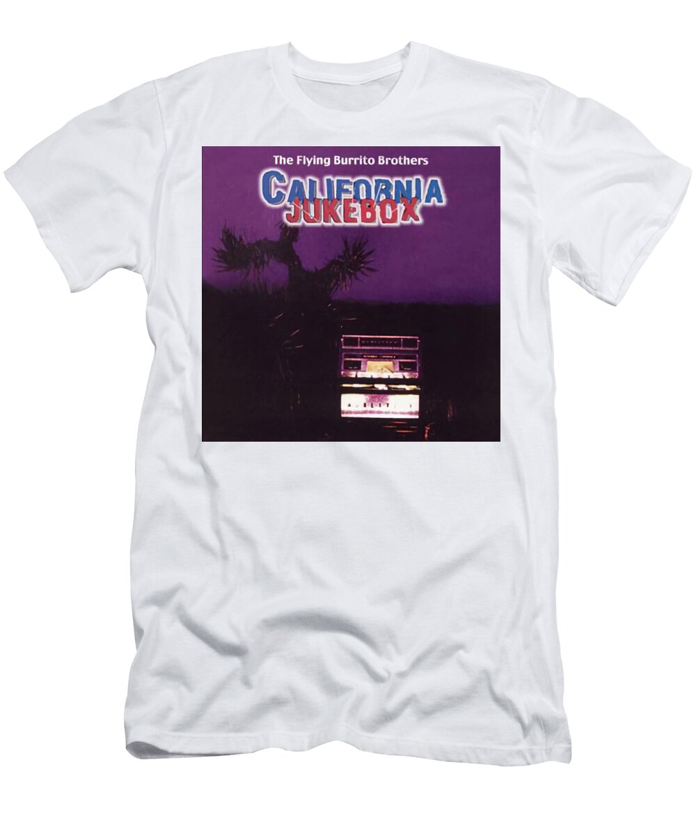 The Flying Burrito Brothers California Jukebox Album Cover 1997 Robert Banach T-Shirt