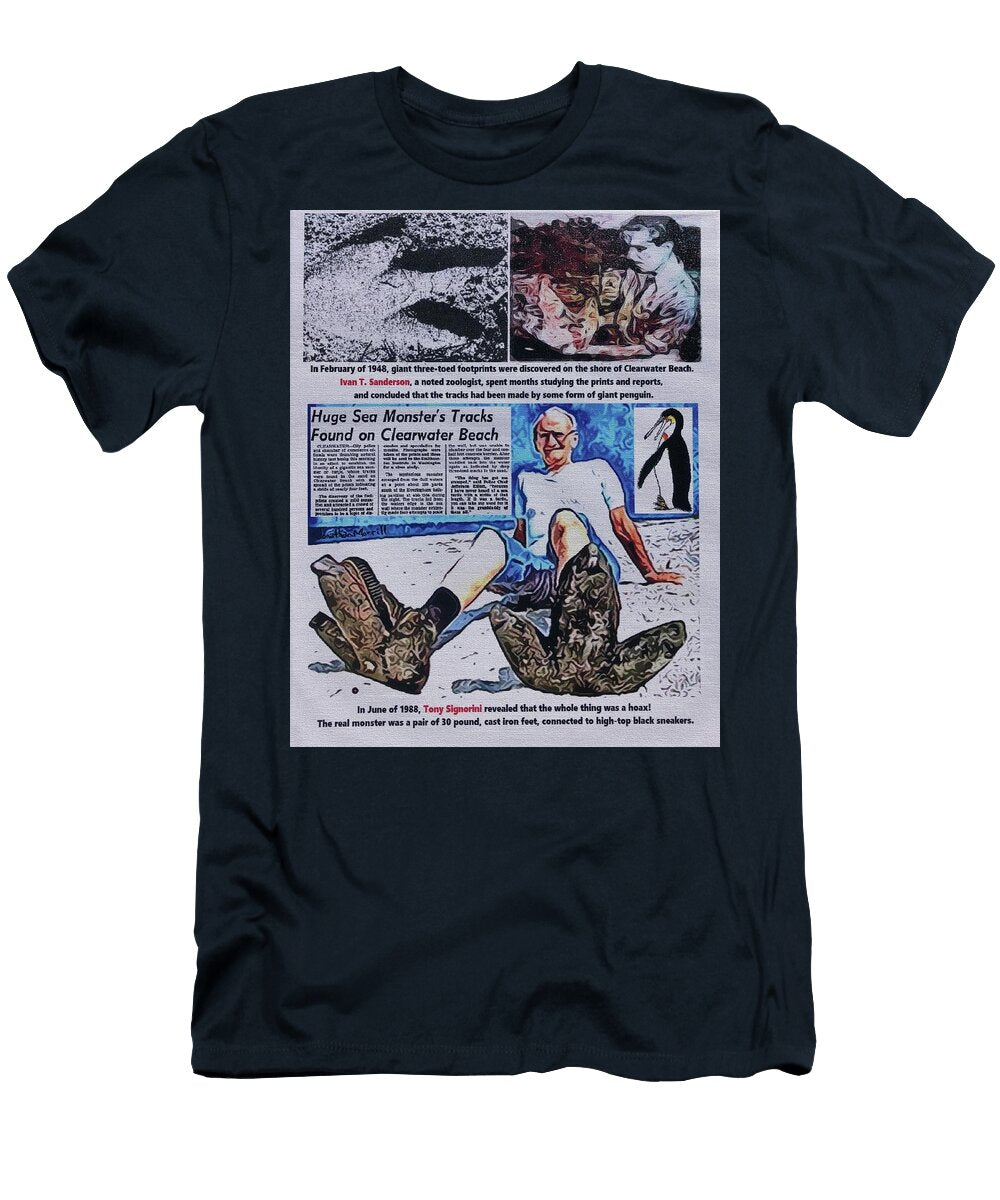 The Giant Penguin of Clearwater Beach Jonathan Morrill T-Shirt