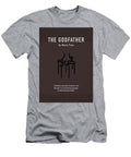 The Godfather By Mario Puzo Greatest Books Ever Art Print Series 373 Design Turnpike T-Shirt