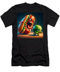 The Great Escape Hotdog Vs Brussels Sprout Showdown Alberto Capitani T-Shirt