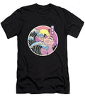 The Great Kanagawa Cat Sherman Zemlak T-Shirt