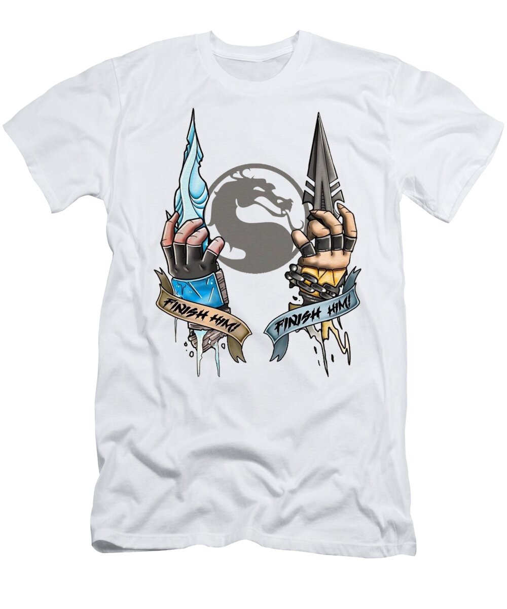 The Hands of Two Ninja Rhandz Ballesteros T-Shirt