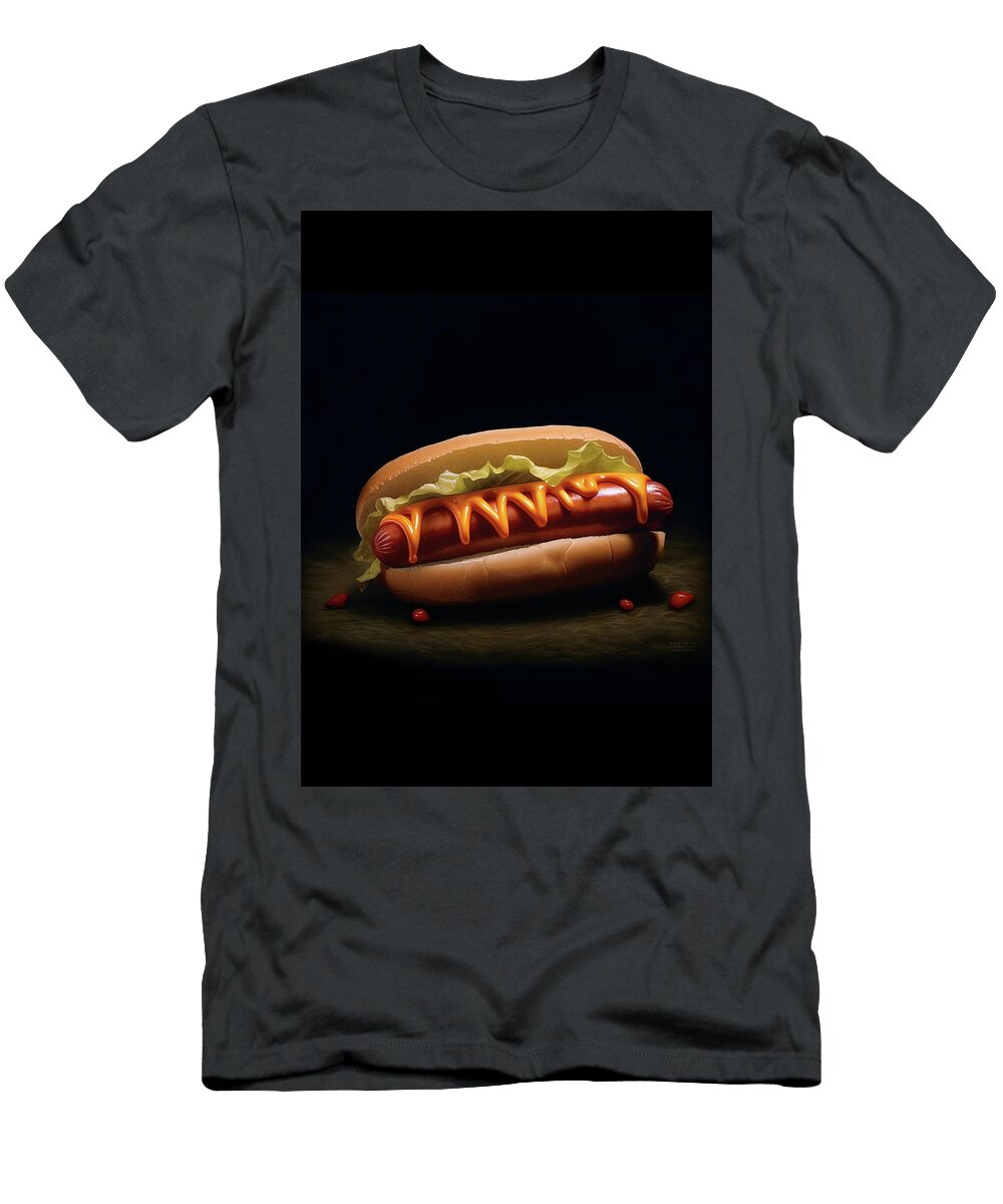 The Hotdog Wrenn Huber T-Shirt