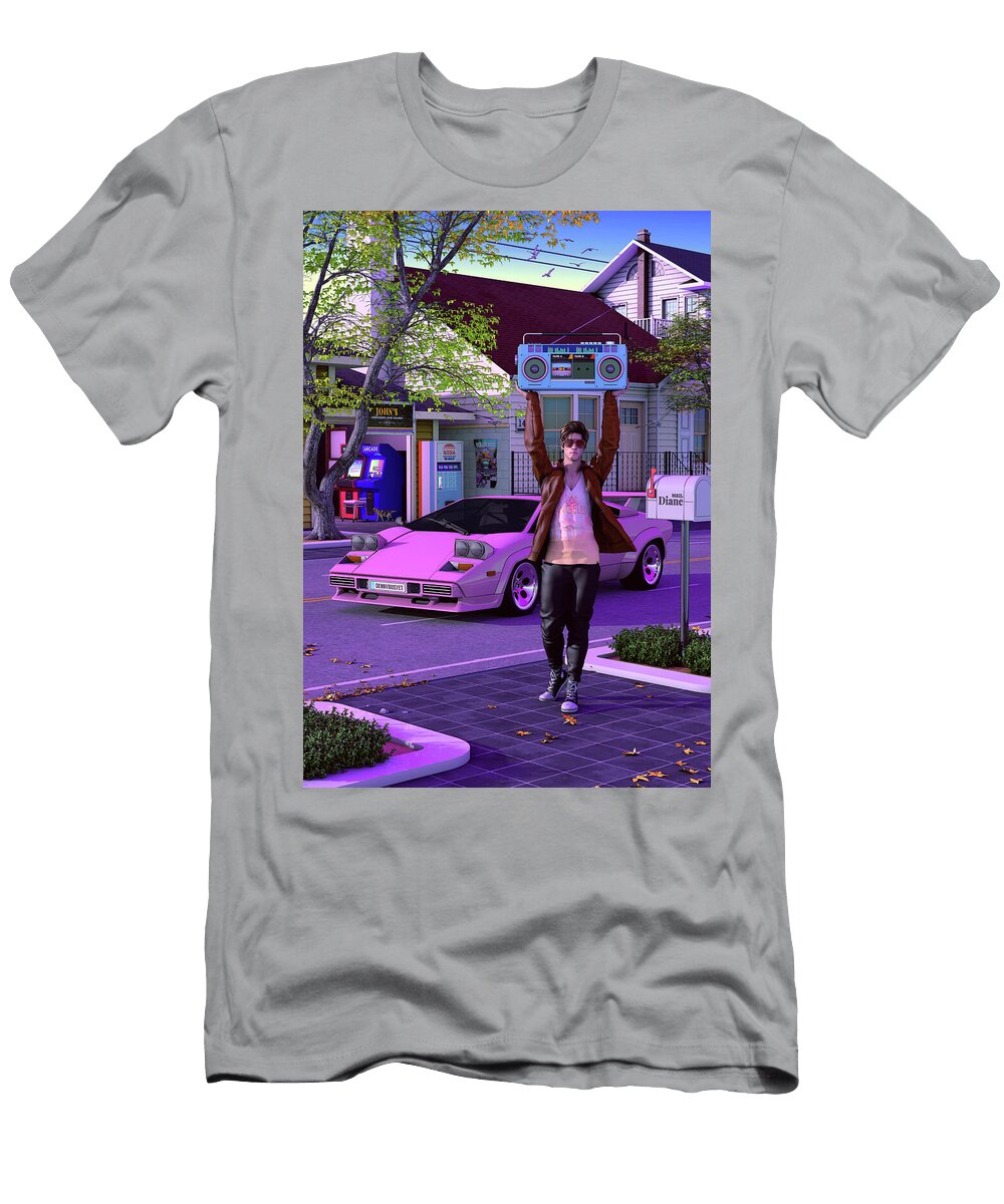 The Iconic 80s Boombox Denny Busyet T-Shirt