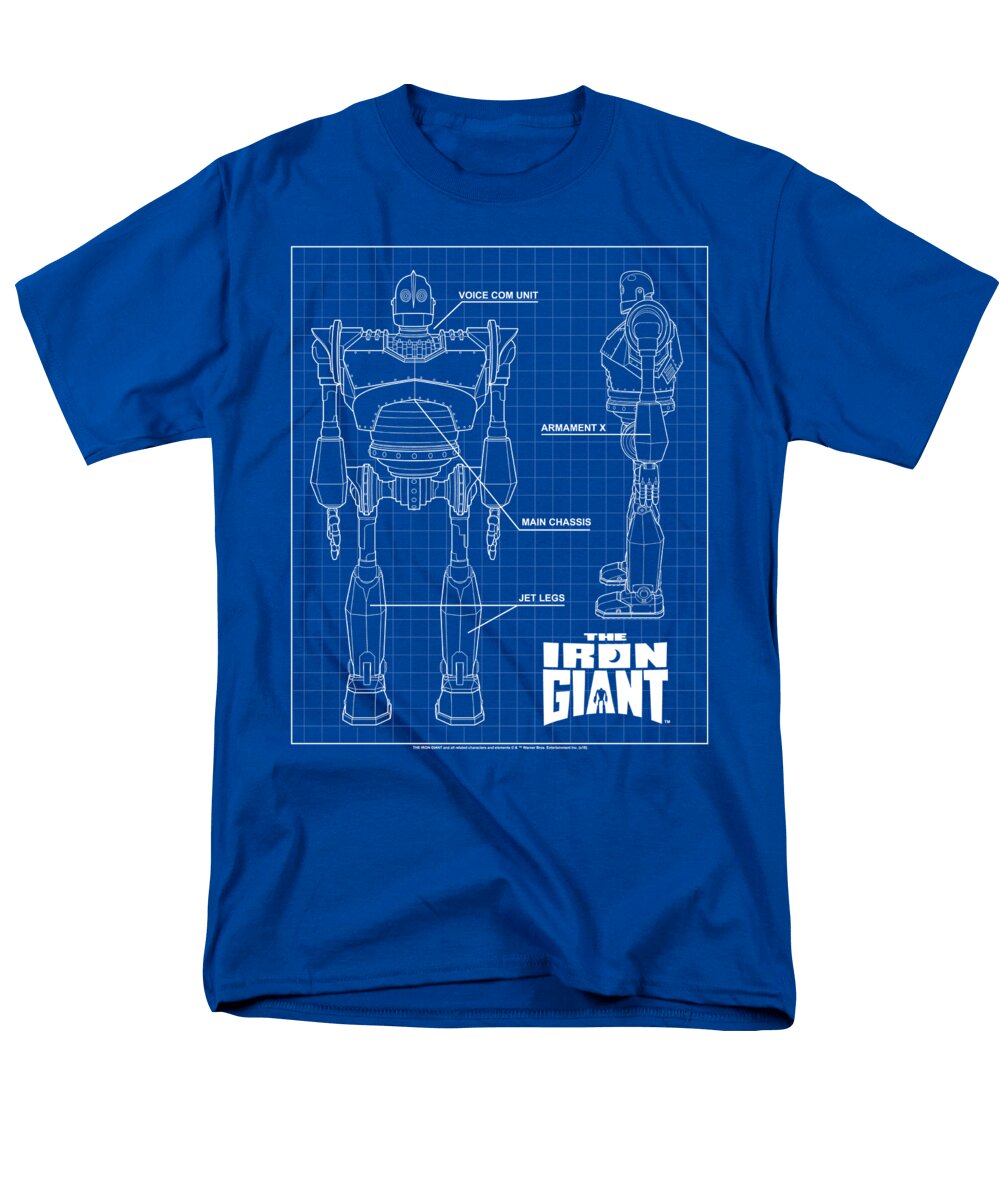The Iron Giant Schematic Brand a T-Shirt