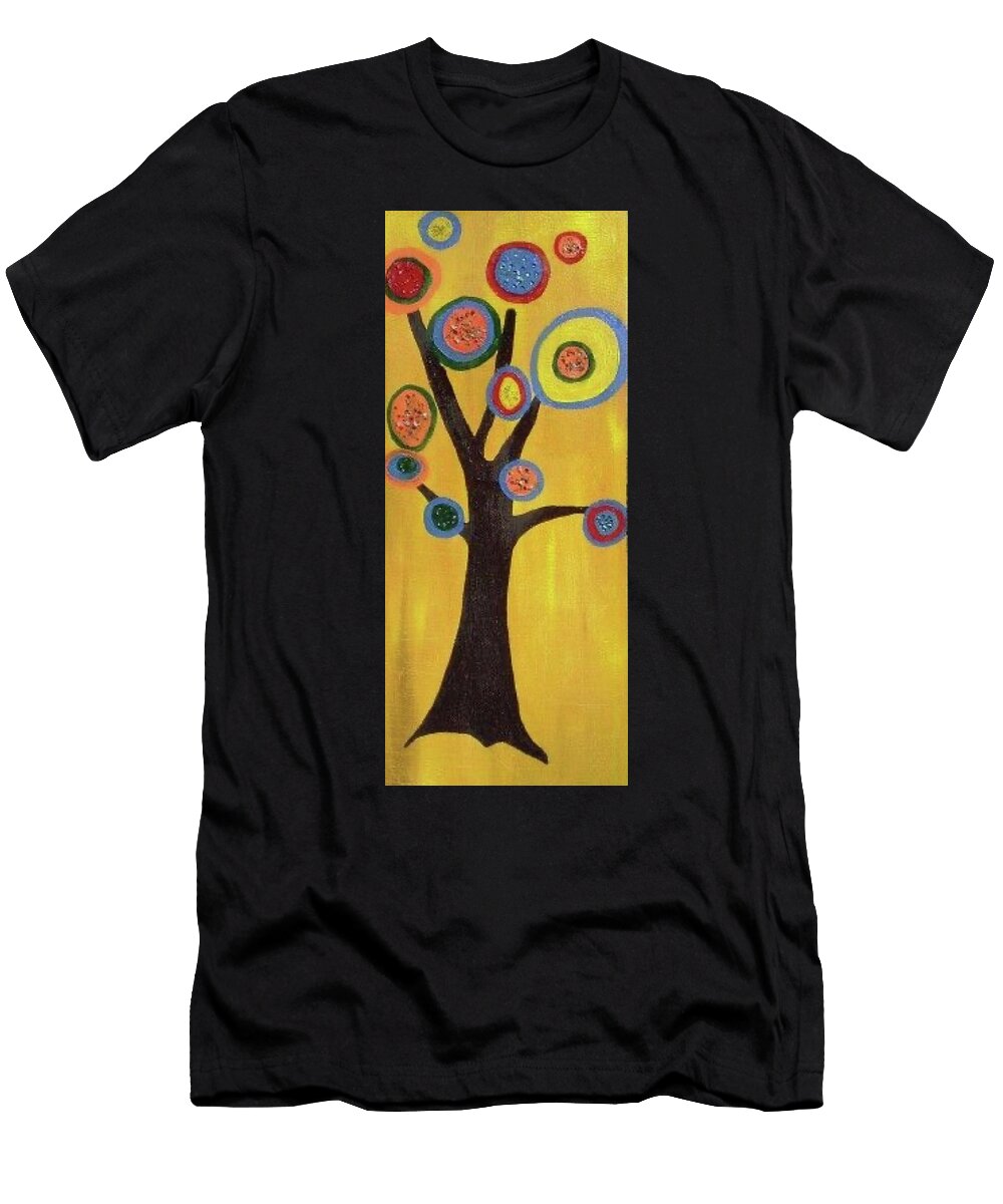 The Kandinsky Pizza Tree Kirby Lewis T-Shirt