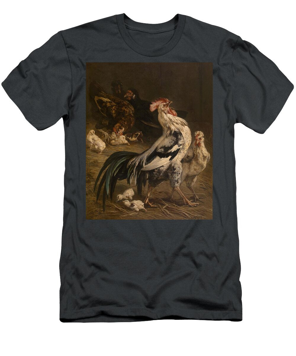 The King of the Poultry Yard Charles Verlat T-Shirt