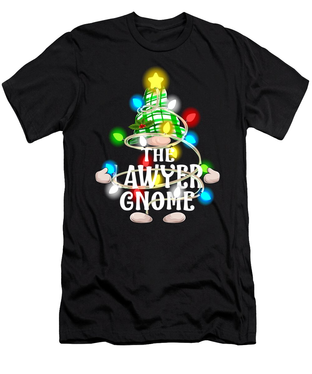 The Lawyer Gnome Christmas Matching Family Group Gift Thepassionshop T-Shirt
