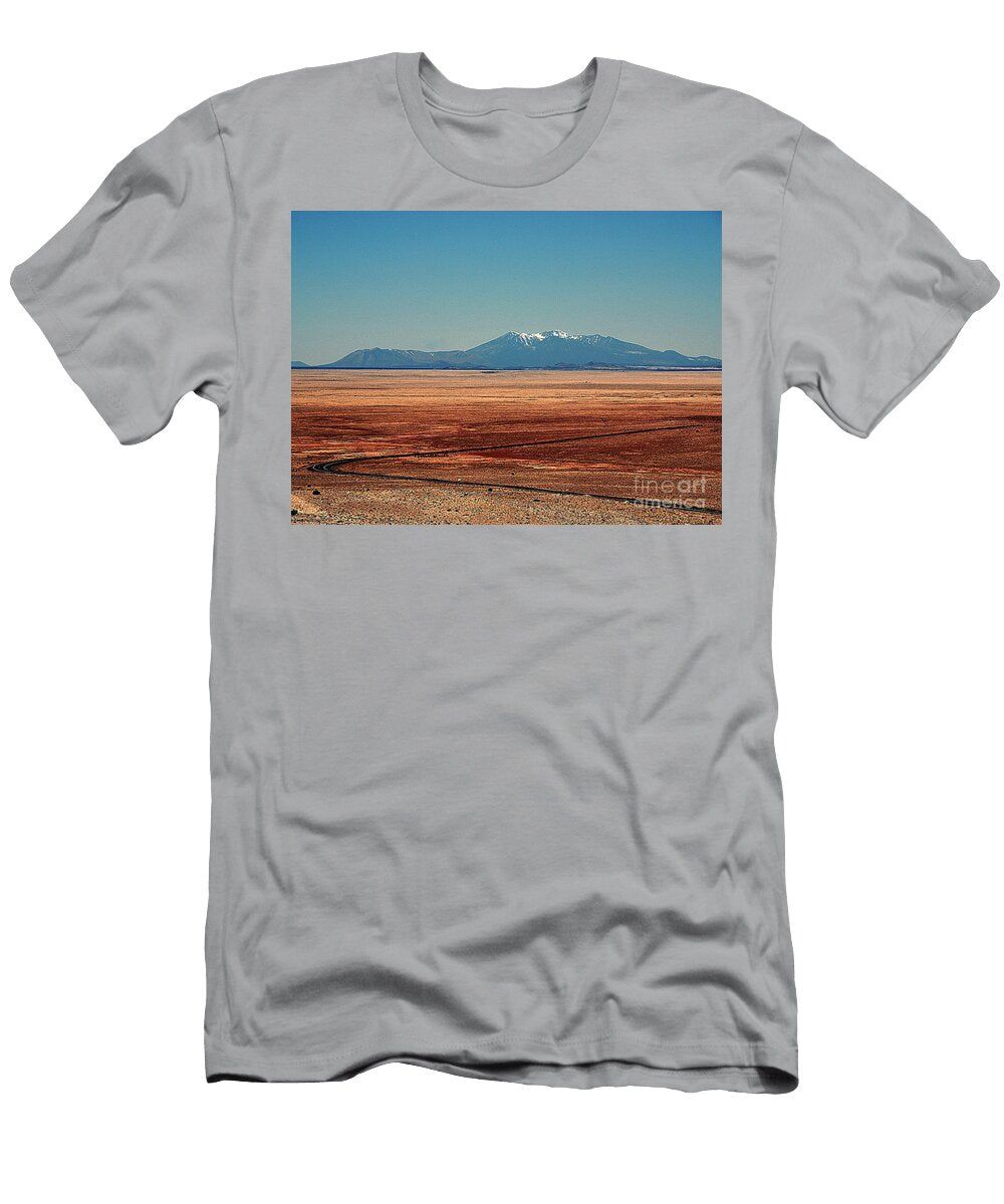 The Long Road to the Meteor Crater in Az Susanne Van Hulst T-Shirt