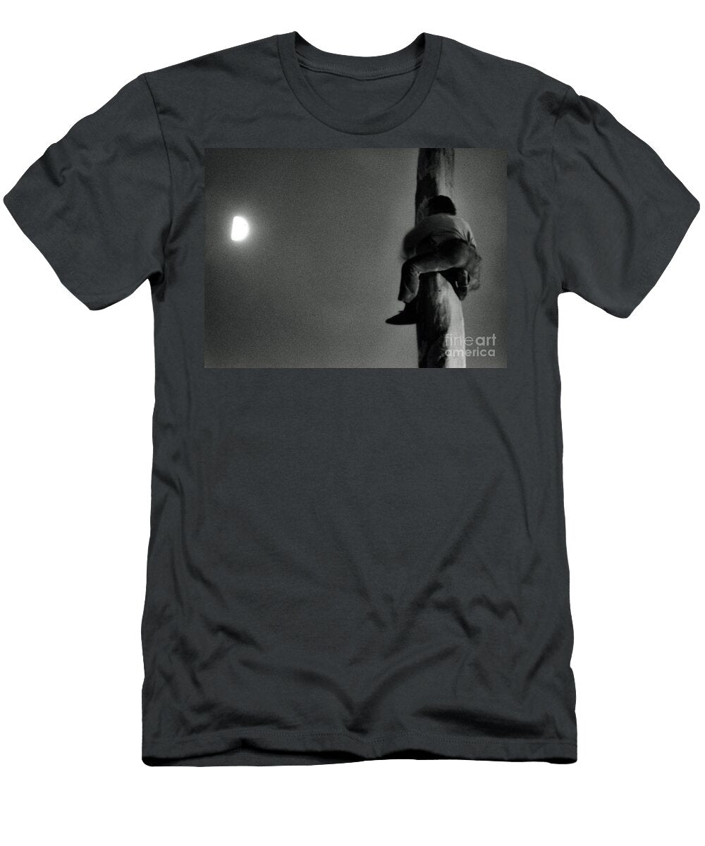 The Man Who Wanted to Join the Moon Traditional Fete Maggio Di Ackettura Basilicata Italy T-Shirt