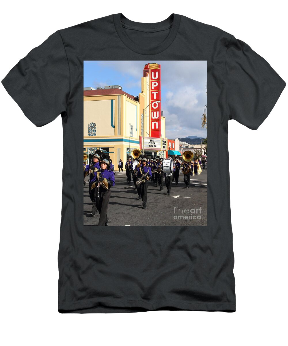 The Marching Band At the Uptown Theater in Napa California 7d8925 Wingsdomain Art and Photography T-Shirt