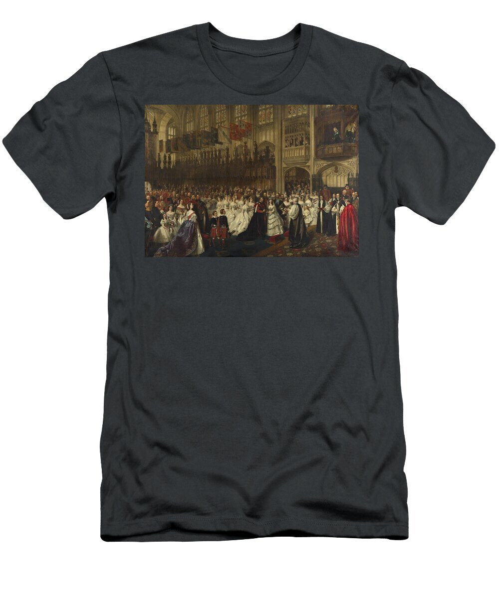 The Marriage of the Prince of Wales with Princess Alexandra of Denmark Windsor 10 March 1863 William Powell Frith T-Shirt