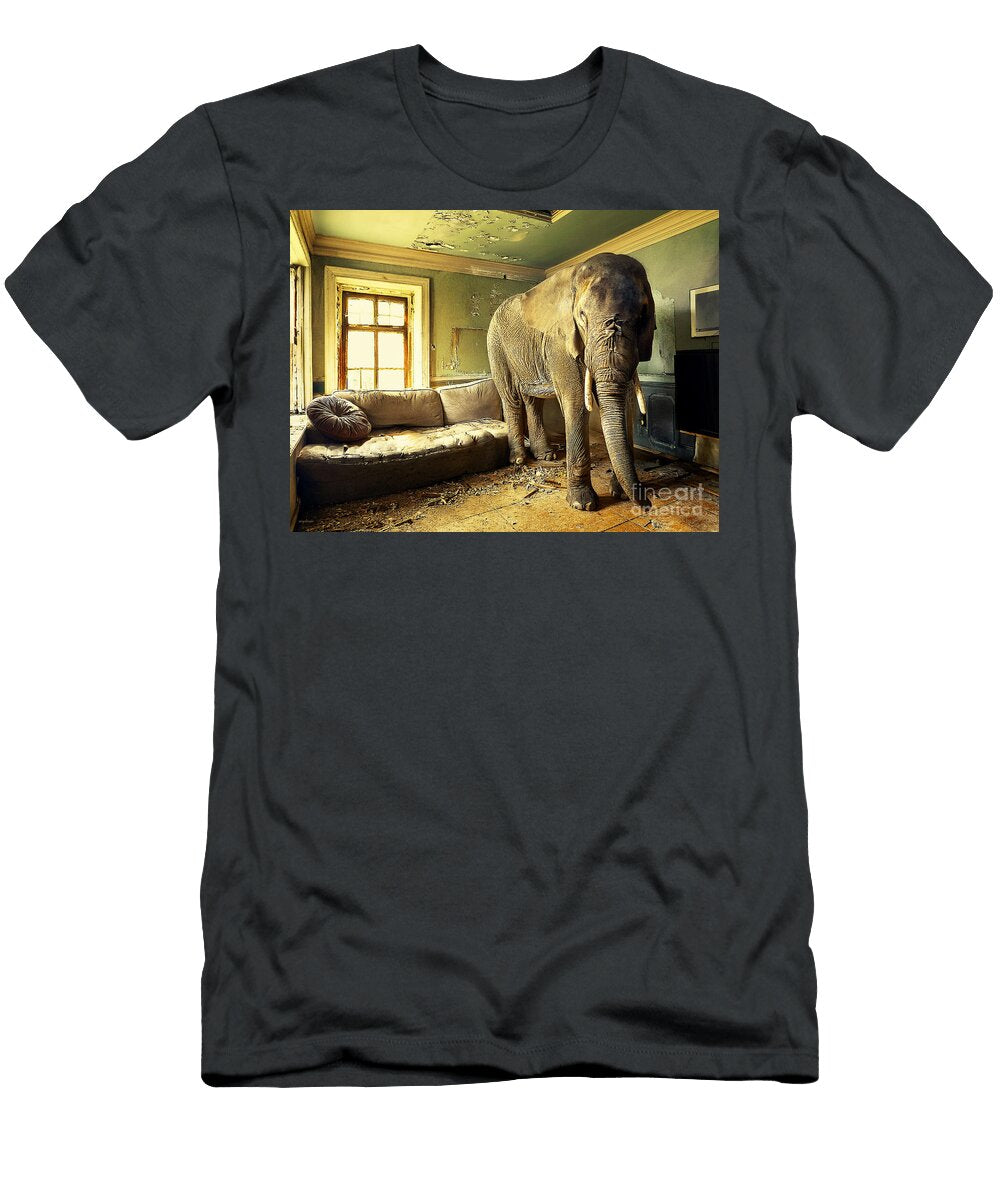 The Metaphorical Elephant in the Room 20250425 V4 Wingsdomain Art and Photography T-Shirt