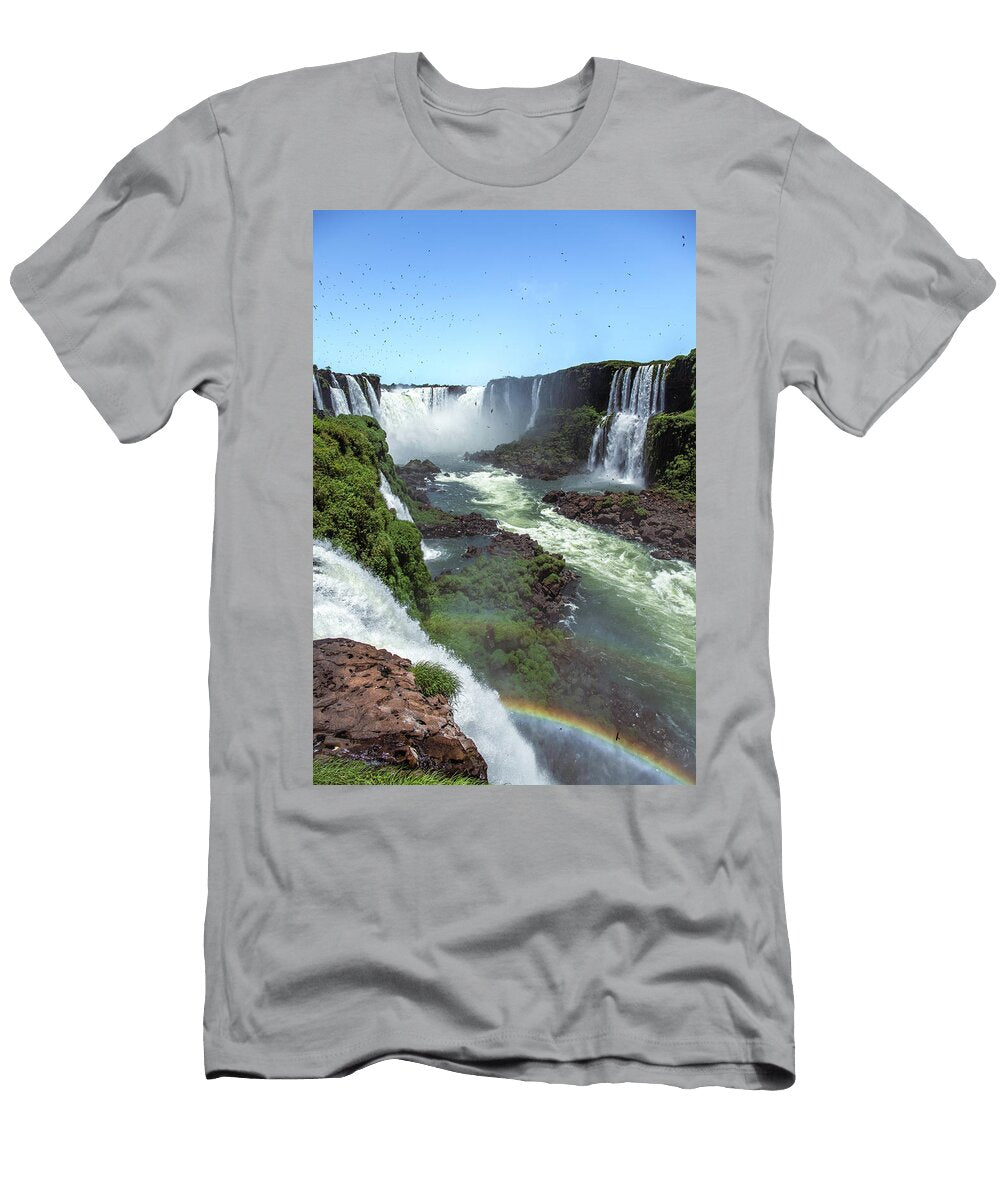 The Mighty Iguazu Falls Brazil Pedro Costa Simeao T-Shirt